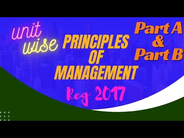 How to pass in Principles of management regulation 2017 in Anna university