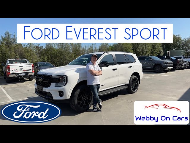 Check Out The All-new 2023 Ford Everest Sport! #fordeverestsport