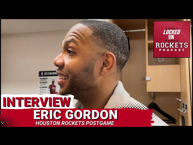 Eric Gordon | Postgame Houston Rockets Vs Phoenix Suns | 2023-2024 NBA Season