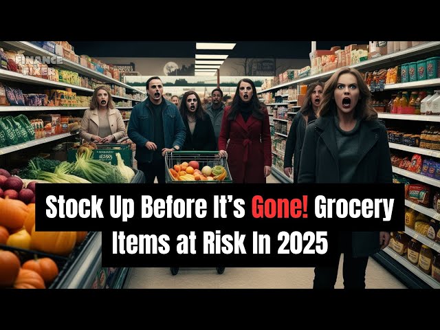 Stock Up Before It’s Gone! Grocery Items at Risk In 2025