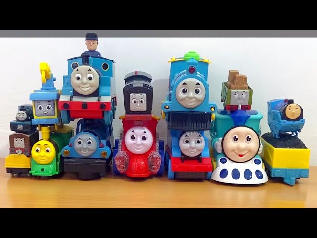 Thomas and friends toys,  Big Thomas , bike stunt, Percy Thomas and James, Thomas Maintenance Tokyo