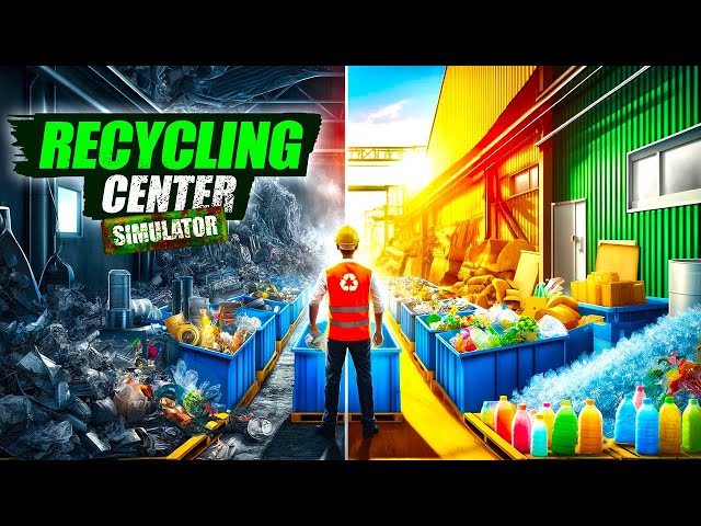 This Business Simulation Game Gives Me Cash For Trash! | Recycling Center Simulator