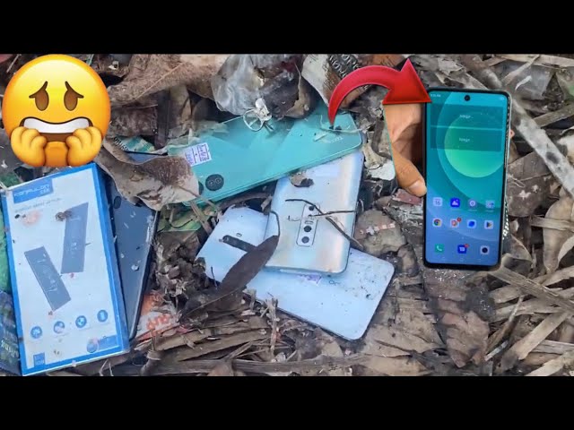 🤑😍i Found Broken Phone & More from Garbage Dumps !! Restore OPPO Reno 2 Cracked