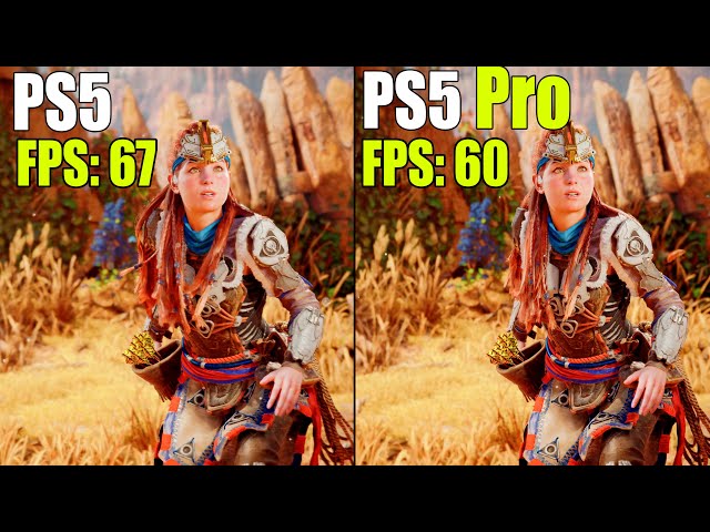 PS5 vs. PS5 Pro Horizon Forbidden West  | Loading, Graphics, Resolution and FPS Test