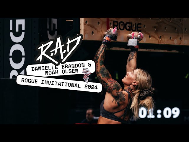 Danielle Brandon & Noah Ohlsen at Rogue Invitational with R.A.D®