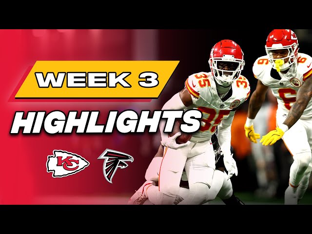 Kansas City Chiefs at Atlanta Falcons | MUST-SEE Week 3 Highlights