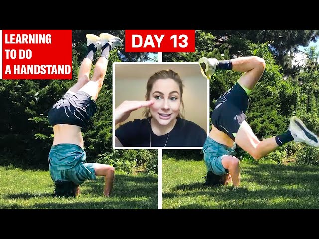 Can Shawn Johnson Teach an Average Guy to Do a Yoga Handstand? | Above Average Joe | GQ Sports