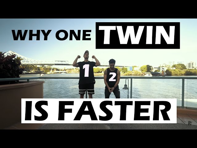 Genetically identical twin analysis: Why is one better? [parkour twins]