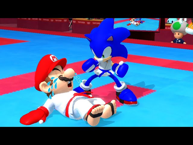 Mario and Sonic at the Olympic Games Tokyo 2020 - All Events With Sonic | JinnaGaming