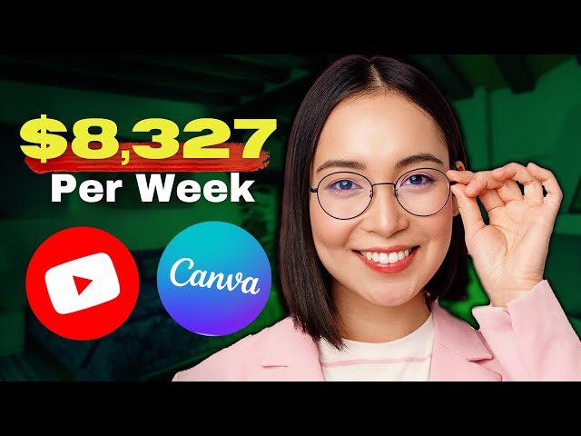 MAKE $8,237 PER WEEK With YouTube Shorts And Canva *NEW* (Make Money Online 2025)