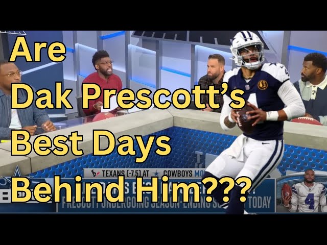 Are Dak Prescott's Best Days Behind Him Lesean McCoy & Chase Daniel Give Their Opinion!!!!!