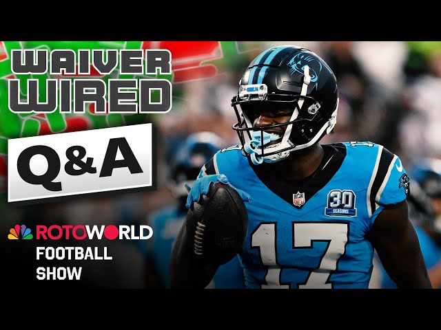 NFL Fantasy Football Q&A w/ RotoPat, Kyle Dvorchak (11/4/24) | Rotoworld Football Show | NBC Sports