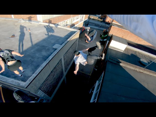 English Rooftop Parkour POV 🏴󠁧󠁢󠁥󠁮󠁧󠁿