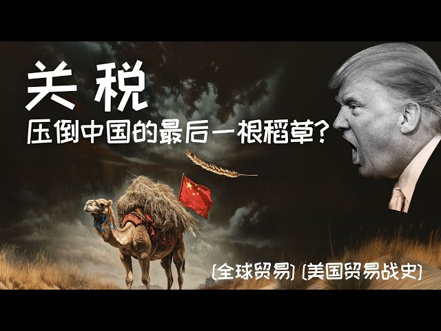 关税会成为压倒中国经济的最后一根稻草吗?「全球贸易」「美国贸易战历史」「中国经济」