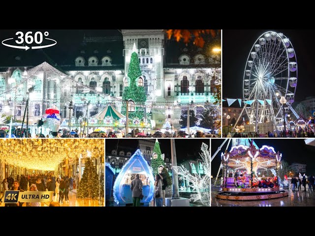 Explore Craiova Christmas Market in 360 VR | Romania’s Festive Wonderland