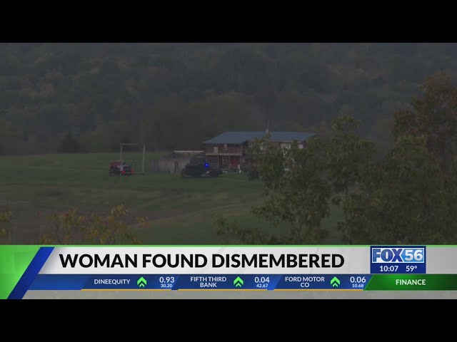 Kentucky woman arrested after dismembered body parts found 'cooked' inside oven