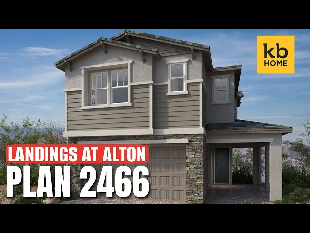 Landings at Alton Plan 2466 by KB Home - Summerlin Home New Community