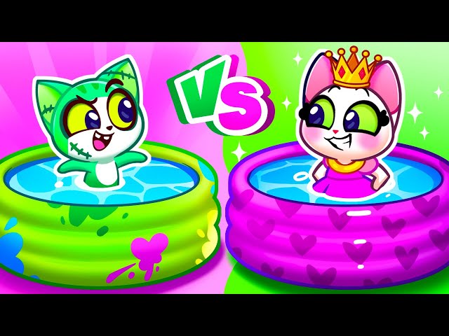 🔴 Princess VS Zombies 🧟 Swimming Pool 👸 Princess Dress-Up 🌟 Paws&Play LIVE STREAM