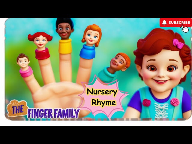 The Finger Family Song | Children Song with Lyrics| Nursery Rhymes & Songs@SunshineStories4Kids