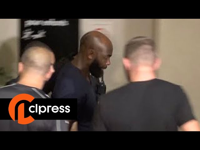 Booba et Kaaris en prison avant leur procès en septembre (3 août 2018, Créteil, France)