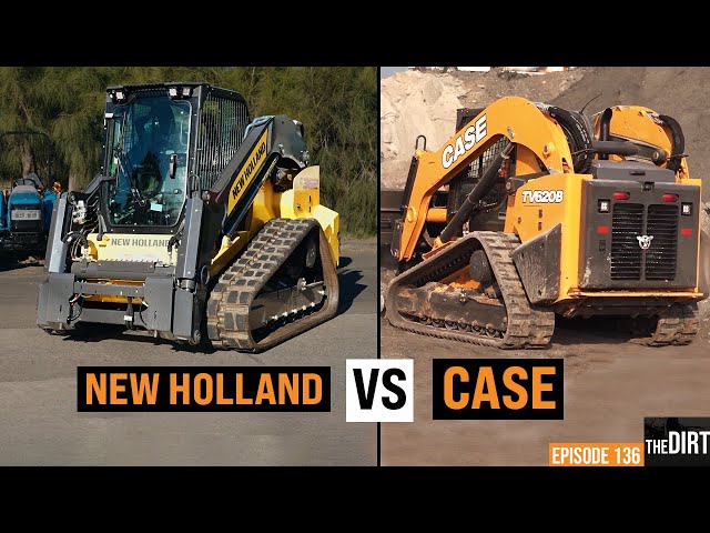 What’s the Difference? – New Holland vs. Case Construction Equipment