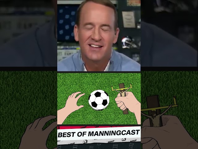 Peyton Manning Reacts to Funny Cartoon