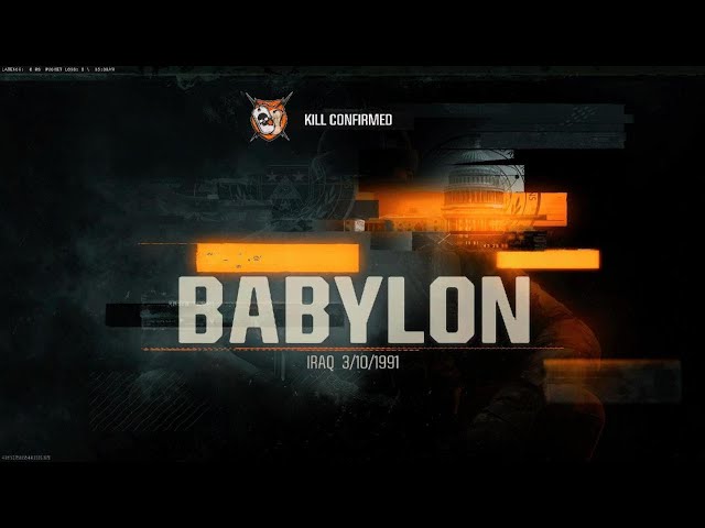 Call of Duty: Black Ops 6 Kill Confirmed Babylon Gameplay