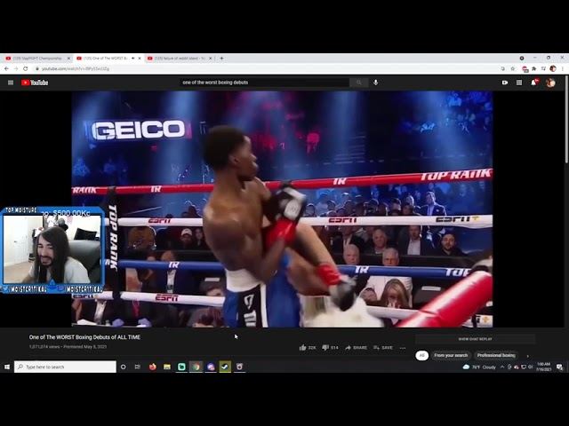 Worst Boxing Debut Ever? MoistCr1TiKaL Reaction