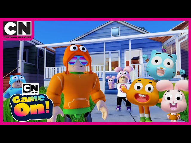 Visiting Gumball's Island on Roblox | Game On! | Cartoon Network UK | [NO COMMENTARY]