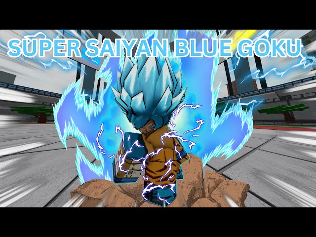 SUPER SAIYAN BLUE GOKU MOVESET Is Too OP In Hero's Battleground's!