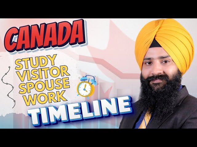 Canada Visa Timeline for Visitor, Spouse, Work and Study Visa | IRCC Latest News | Canada Visa News