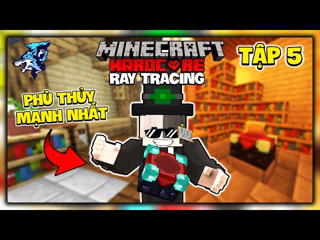 Minecraft Ray Tracing Survival Hardcore Ep.5: I'm A Witch