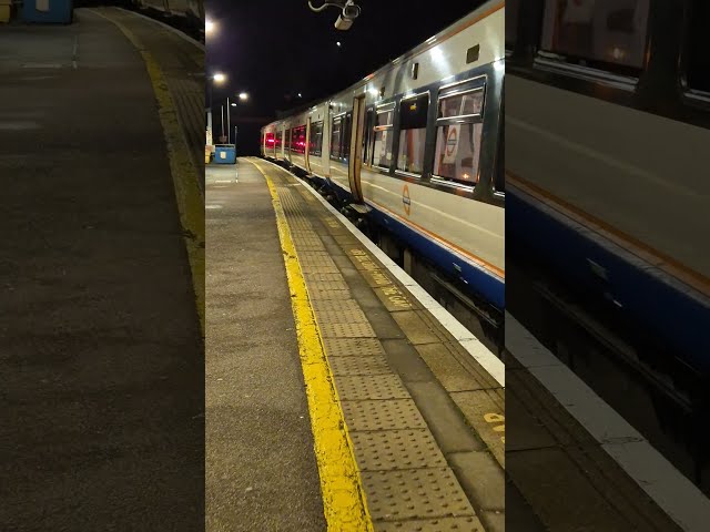 Overground Train Glides into Gunnersbury: Arrival in Action! #london #tfl  #publictransport