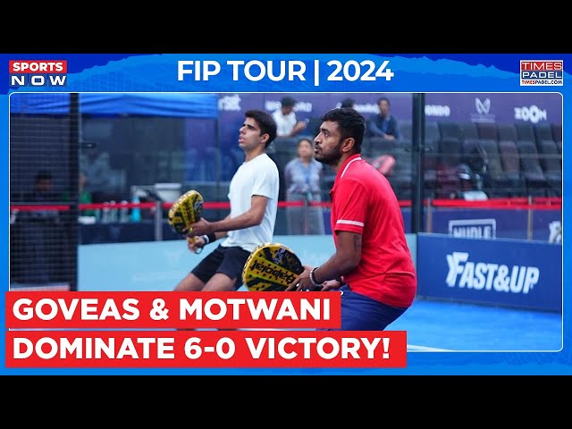 FIP Promotion India Padel Open | Round of 32 | Goveas & Motwani Dominate Birla & Kashyap