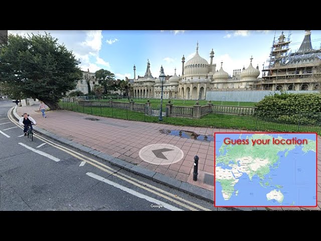 Google Street View Location Guessing Game