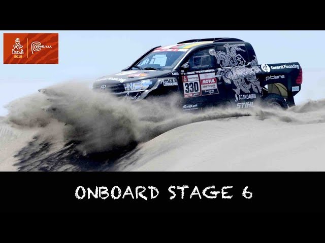 ONBOARD STAGE 6 | Benediktas Vanagas | Dakar 2019