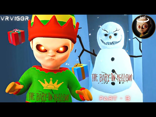 The Baby in yellow 2 #babyinyellow360 #snowmanfight #360vr