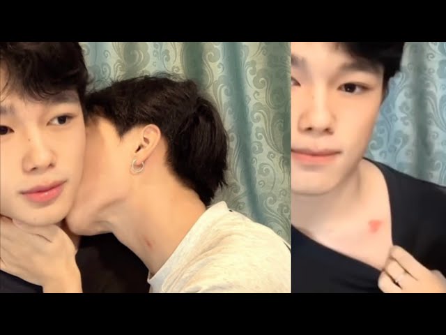 [BL] Why are they so cute beautiful BL couple 🔥🥰❤️|| Gay couple Hickey 😻 #bl #couple #kiss