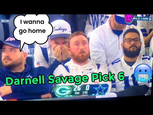 Darnell Savage 64 Yard Pick 6   #greenbaypackers #nfl #dallascowboys