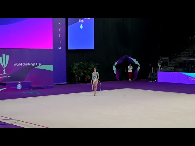 Rhythmic Gymnastics. 2023 Cluj-Napoca WCC. Hoop Final