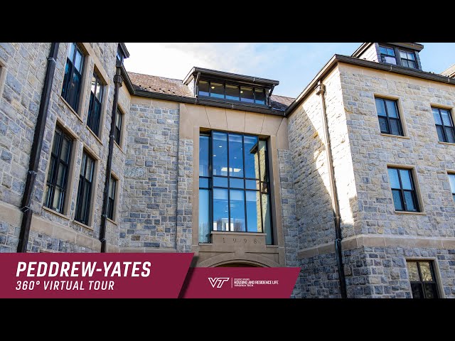 Peddrew-Yates Hall - 360º Virtual Guided Tour, Virginia Tech