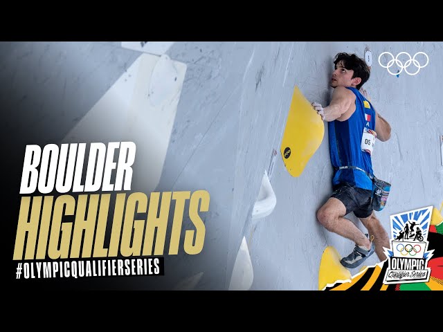 Boulder Highlights from Shanghai! | #OlympicQualifierSeries