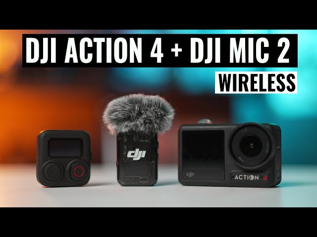 Wireless DJI Mic 2 with the DJI Action 4  | The Best Motovlog Setup?