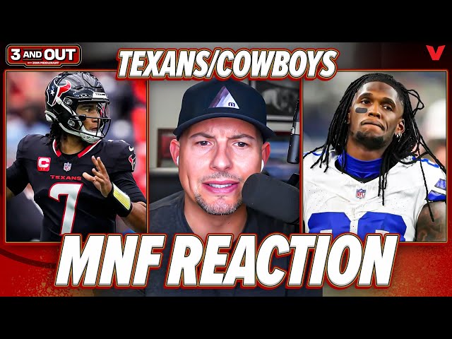 CJ Stroud’s Houston Texans EMBARRASS Jerry Jones' & Dallas Cowboys on MNF | 3 & Out