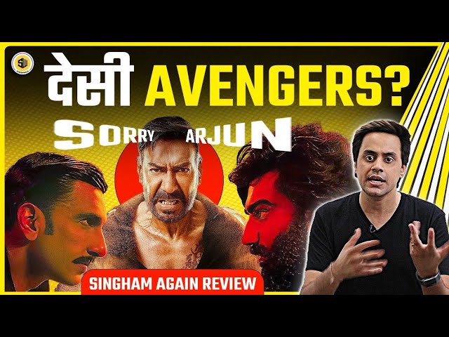 Singham Again Review: Desi Avengers | Ajay Devgn, Kareena, Akshay, Ranveer, Rohit Shetty | RJ Raunak