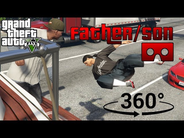 GTA V 360° Playthrough - Part 3 - Father/son