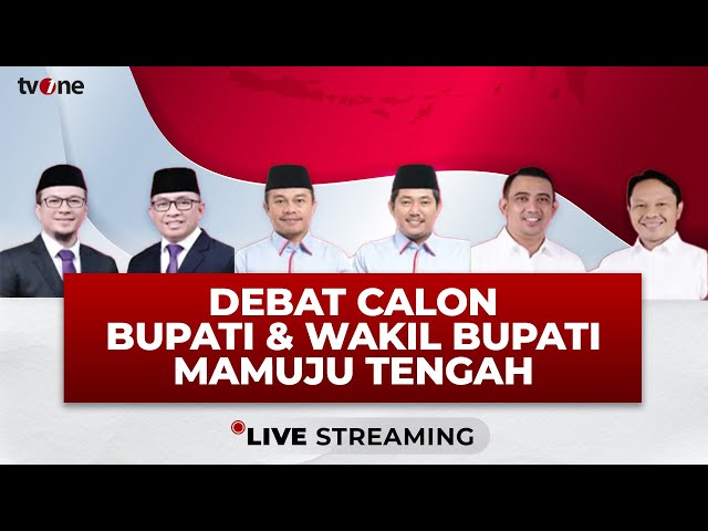 [LIVE DELAY] Debat Pamungkas Calon Bupati dan Wakil Bupati Kab. Mamuju Tengah | tvOne