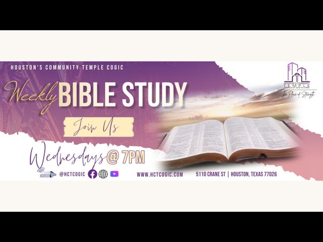 Wednesday Night Bible Study