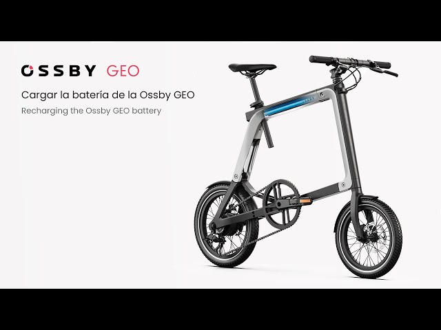 Cargar la batería de la Ossby GEO | Charging the Ossby GEO battery