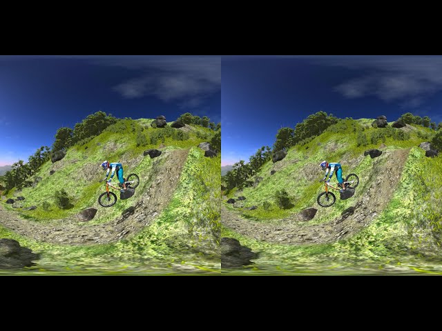 MTB Game: compilation of MTB School lessons in VR180 3D (external camera)